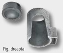 Lagar oscilant - dreapta, pentru bolt-Ø: 14,5 mm