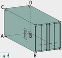 Jost Racord de colț, - turnare în colț