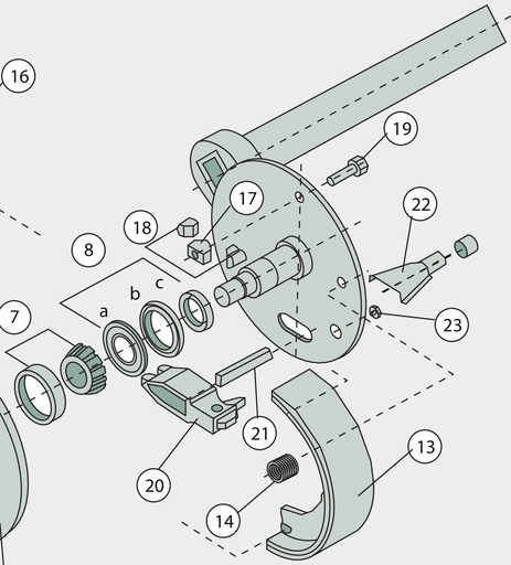 [AMAT3-111586] Piulita cu guler - M12 x 1,5
