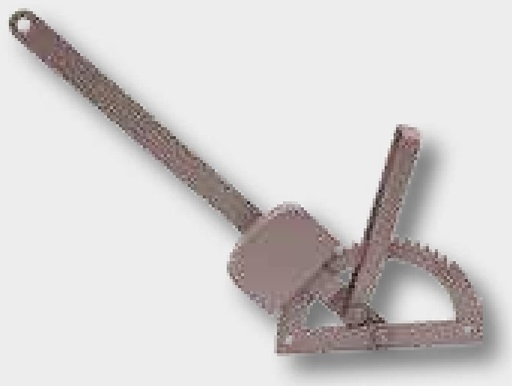 [AMAT3-111588] Levier frana mana Dispunere segmente: fix Raza segmentului 140 mm