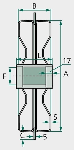[AMAT3-110743] Rima Roata din tabla 100 mm