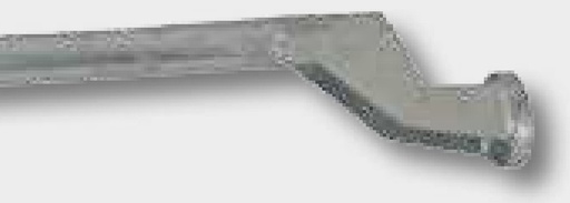 [AMAT3-111765] Tub suport, drept, vz, L:650mm, D:42mm - L:650mm, Ø:42mm
