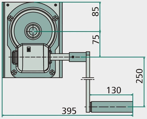 [AMAT3-110792] Haacon Suport pentru troliu tip 4751.0,4