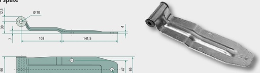 [AMAT3-112080] Pastore & Lombardi Bloc balama - cpl., zincat