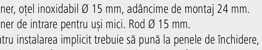 [AMAT3-112110] Pastore & Lombardi Maner - otel inoxidabil