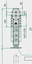 Haacon Suport ax 230318, tip S/DK870 S / DK870 cu contraplaca