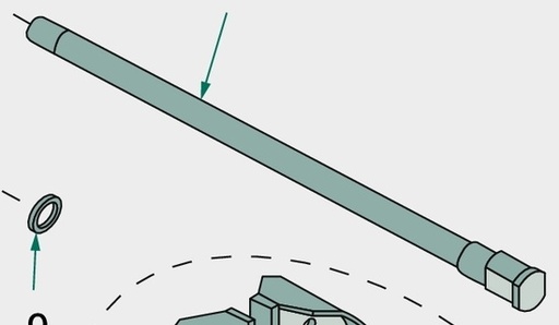 [AMAT3-110961] FAD arbore frana lungime 400 - 460 mm