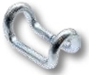 Carlig pentru sarma D = 10 mm, zincat