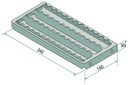 Treapta universala 340 x 160 x 30 mm