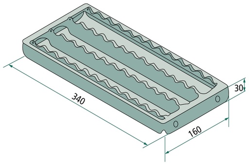 [AMAT3-112338] Treapta universala 340 x 160 x 30 mm