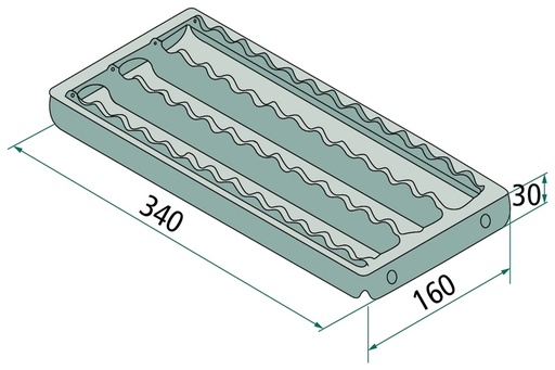 [AMAT3-112339] Treapta universala 340 x 160 x 30 mm