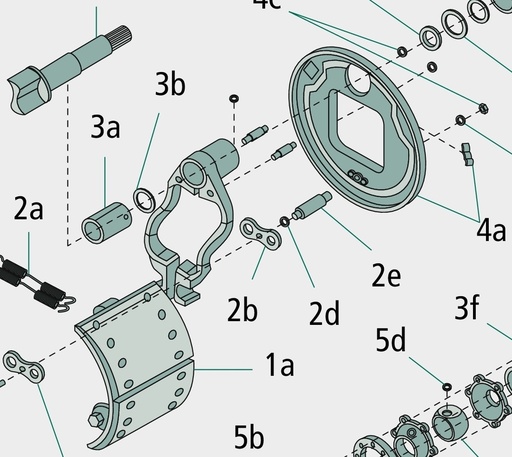 [AMAT3-112510] A.D.R Set de reparatii Ø 39