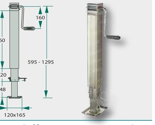 [AMAT3-112618] SIMOL Suport □ 80 mm