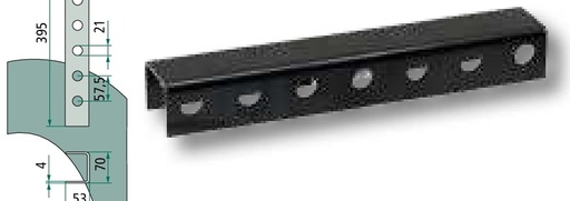 [AMAT3-112655] SIMOL Placa de fixare