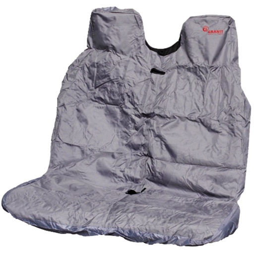 [AMAT3-114175] Husa scaun - stretch, gri, pentru bancheta dubla