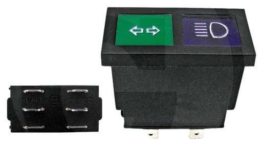 [AMAT3-113428] Cobo Lampa de control - Simboluri verde + albastru