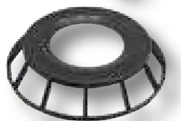 [AMAT3-114699] Amazone Inel centrare - (Garnitura filtru) Negra din polietilena, din anul de fabricatie 1984
