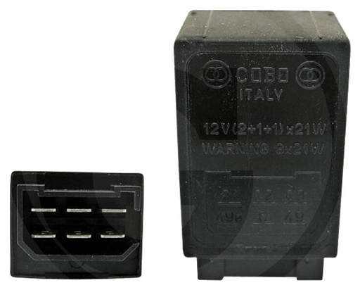 [AMAT3-113513] Cobo Semnalizator / electronic - 12V, 6 porturi