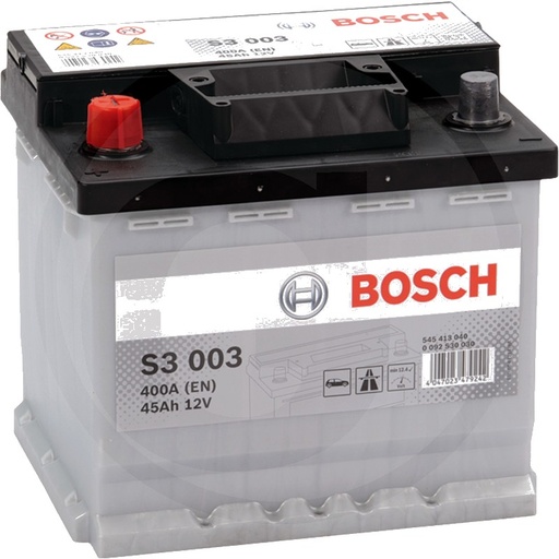 [AMAT3-114965] BOSCH Baterie S3 003 12 V / 45 Ah - Tehnologie SLI; calciu / aliaj de calciu