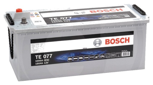 [AMAT3-114974] BOSCH Baterie TE 077 12 V / 190 Ah - Tehnologia EFB - pentru vehicule comerciale cu sistem de start / stop