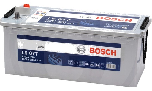 [AMAT3-114992] BOSCH Baterie L5 077 12 V / 180 Ah - Tehnologie SLI; calciu / aliaj de calciu
