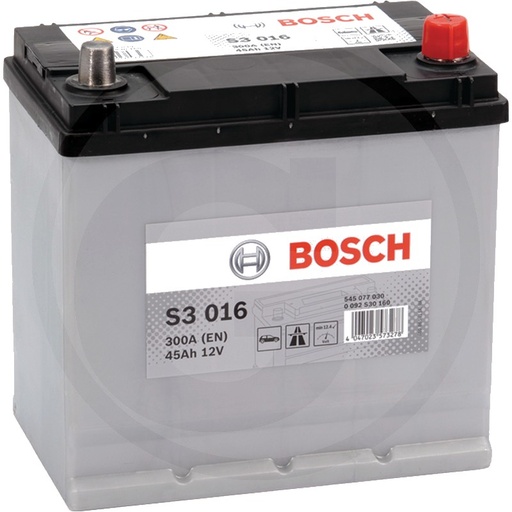 [AMAT3-115071] BOSCH Baterie S3 016 12 V / 45 Ah - Tehnologie SLI; calciu / aliaj de calciu