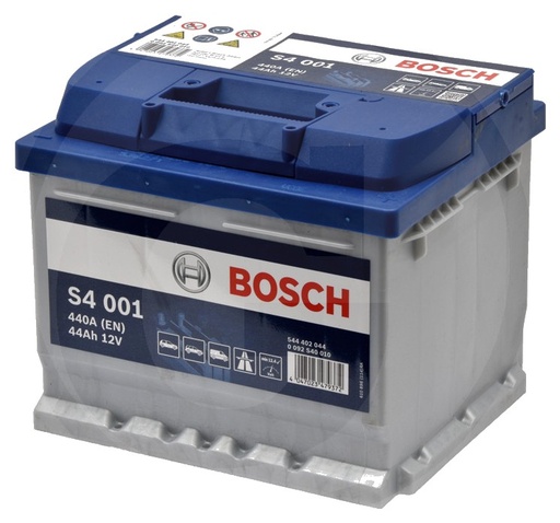 [AMAT3-115073] BOSCH Baterie S4 001 12 V / 44 Ah - Tehnologia SLI; calciu / aliaj de calciu
