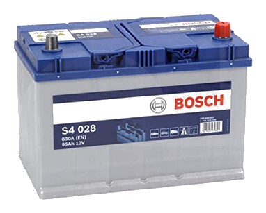 [AMAT3-115086] BOSCH Baterie S4 028 12 V / 95 Ah - Tehnologie SLI; calciu / aliaj de calciu