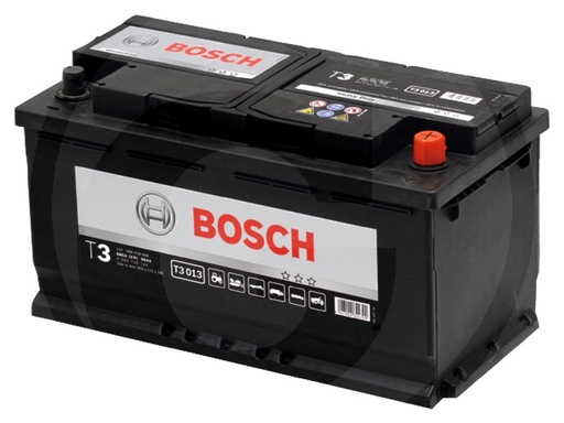 [AMAT3-115117] BOSCH Baterie T3 072 12 V / 100 Ah - Tehnologie hibridă SLI; calciu / calciu; reumplere cu apă