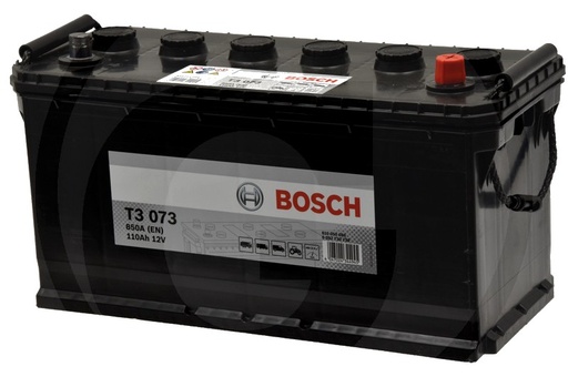 [AMAT3-115118] BOSCH Baterie T3 073 12 V / 110 Ah - Tehnologie hibridă SLI; calciu / calciu; reumplere cu apă