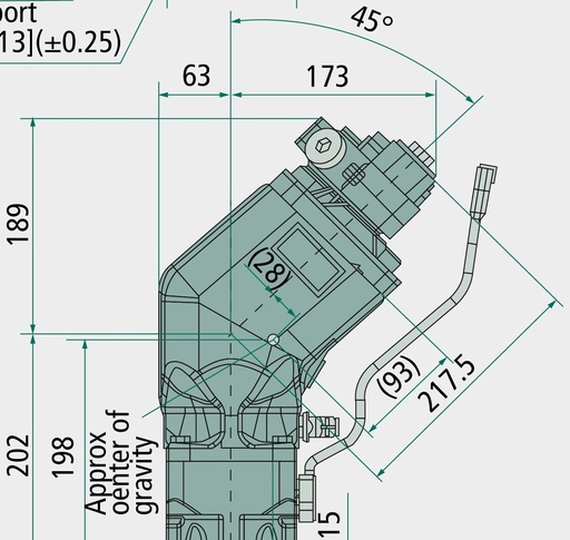 [AMAT3-116469] Parker Pompa cu piston F3-081-R Einkreispumpe
