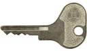BOSCH Cheie de rezerva - acoperit cu plastic, negru