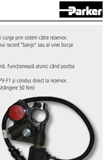 [AMAT3-116540] Parker Kit ulei scurgere, supapa bypass F1, F2, T1
