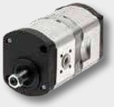 Bosch/Rexroth Pompa dubla - sens de rotație stânga