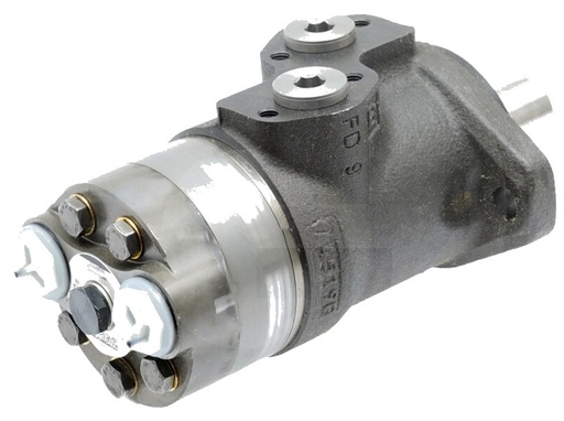 [AMAT3-116587] WHITE Motor hidraulic OMP-X 080cc D = 25mm / A2 - Racord spate
