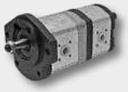 Bosch/Rexroth Pompa dubla - sens de rotație stânga