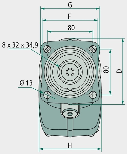 [AMAT3-116876] SUNFAB Pompa cu plonjor cu un singur circuit 012