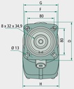 SUNFAB Pompa cu plonjor cu un singur circuit 047