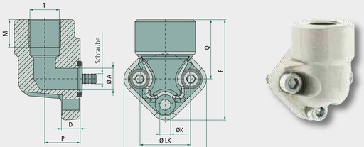 [AMAT3-116288] Flansa WP LK56-1" 300 bar