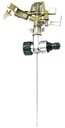 Aspersor semicircular - pe scuipat de zinc