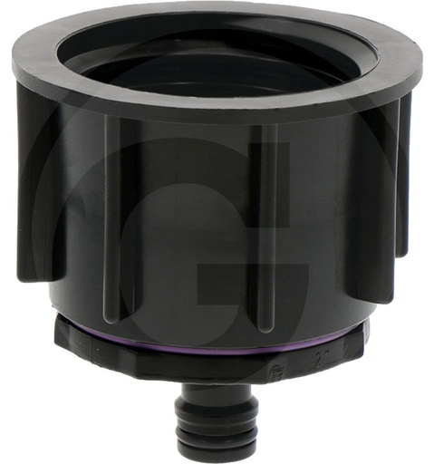 [AMAT3-119107] IBC Adaptor - S60x6 cu racord pentru robinet cu sistem „clic” din plastic
