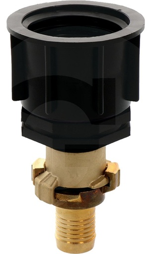 [AMAT3-119110] IBC Adaptor lung - S60x6 cupla cu gheara si manson pentru furtun de 25 mm
