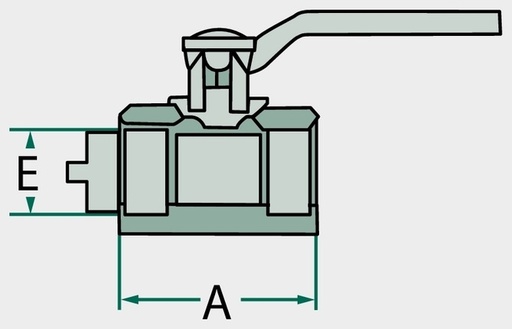 [AMAT3-117650] Robinet cu bila 15 bar
