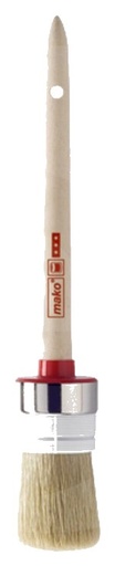 [AMAT3-121503] MAKO Pensula inelara pentru lacuit - Amestec de peri de culoare deschisă mako®fil plus - Aproximativ 90 % vârfuri - Mâne