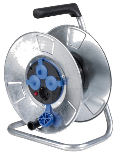 [AMAT3-121507] as Schwabe Tambur de cablu gol • Metal, pentru 50 de metri de cablu • zincat la cald, Ø 285 mm. • Amortizor de șoc, stab