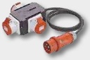 Distribuitor curent STECKY CEE Stecky-Distribuitor curent 230V ""F""2,5 m H07RN-F 5G2,5 cu prize stecher 16A CEE- 230V/1