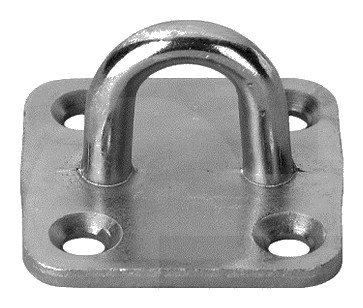[AMAT3-121661] Eyelet pe placa de lumină galvanizat - mic