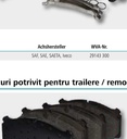Garnitura frana cu discuri 205,5 x 102 x 26,8 mm