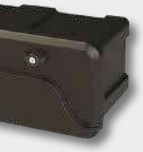 [AMAT3-120820] DAKEN Cutie depozitare 550x294x250, 1 lacăt Blackite