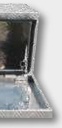 WZK aluminiu 600x300x290 Placă de aluminiu cu carouri